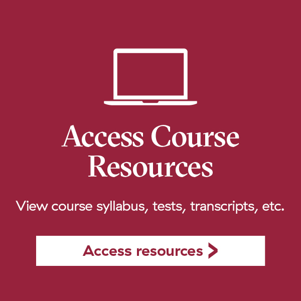 Course Resources